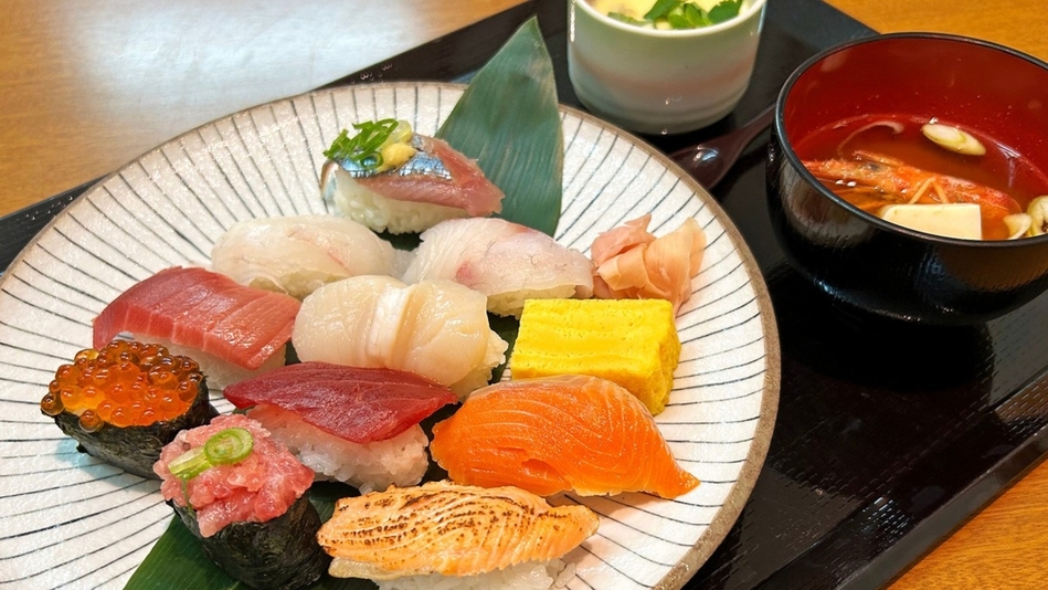 【待望のデビュー！女川初の寿司プラン】女川の美味しさぎゅっと〇寿司が破格で楽しめるのはエルファロだけ
