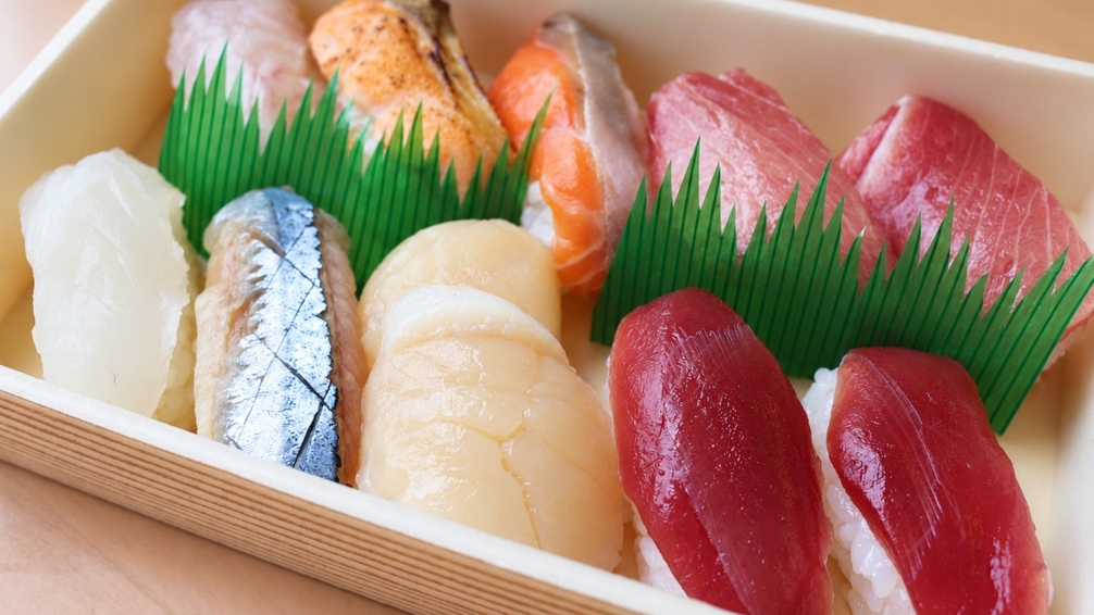 【女川初の寿司プランがリニューアル】女川の美味をぎゅっと折箱に！お部屋でもどうぞ♪ここだけの特別価格