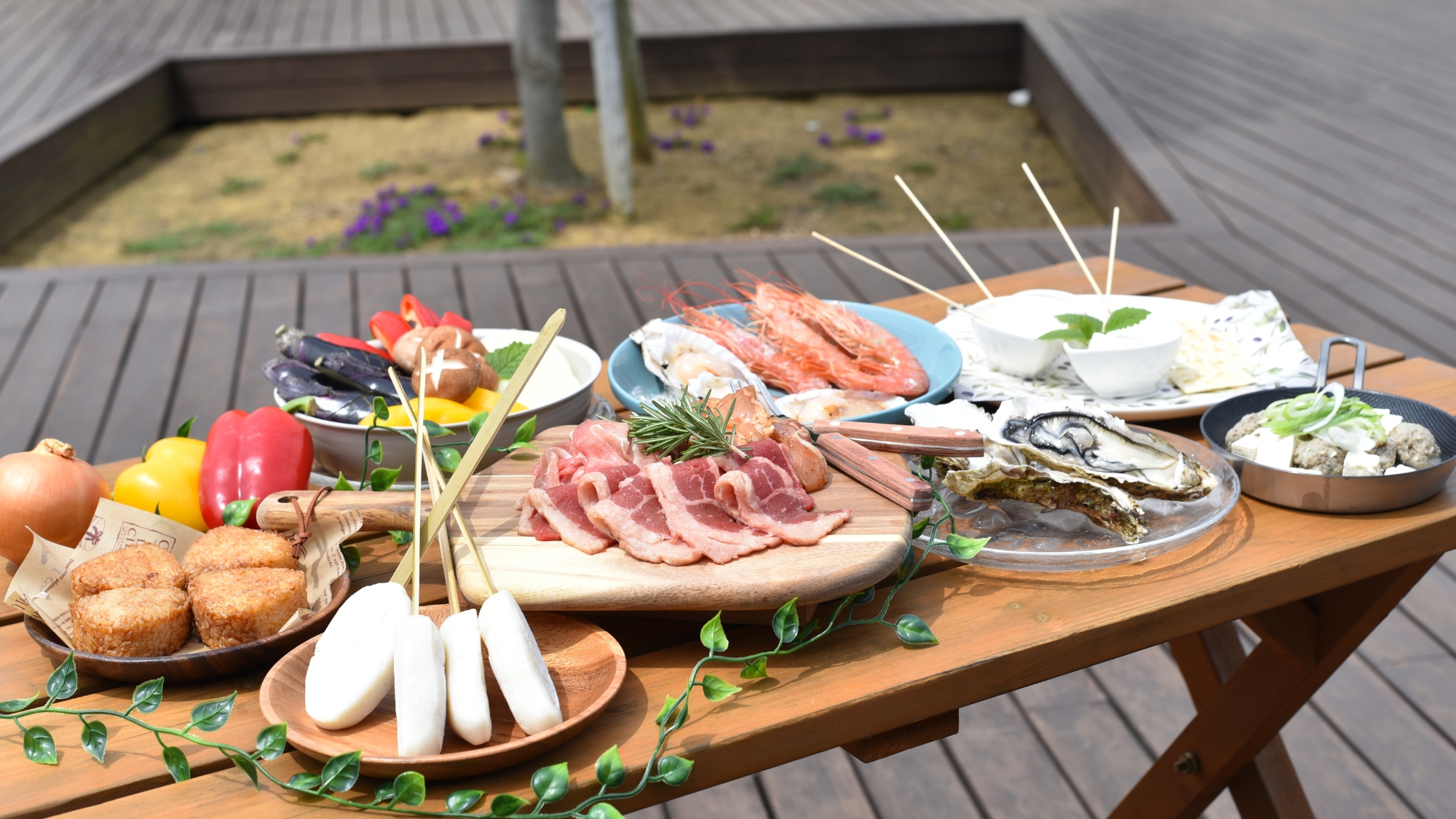 女川の爽やかな空気と味わうBBQ。手ぶらでOKな「おながわ満喫プラン」