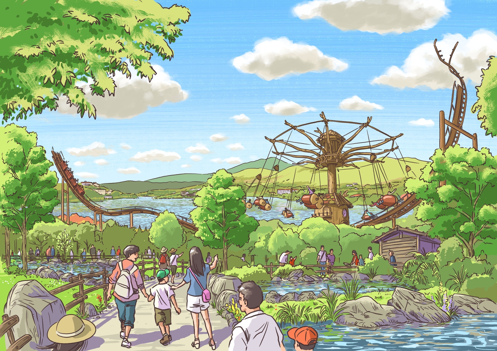 【ファミリー】★選べるチケット！お得に購入★　白樺湖　池の平ファミリーランドプラン