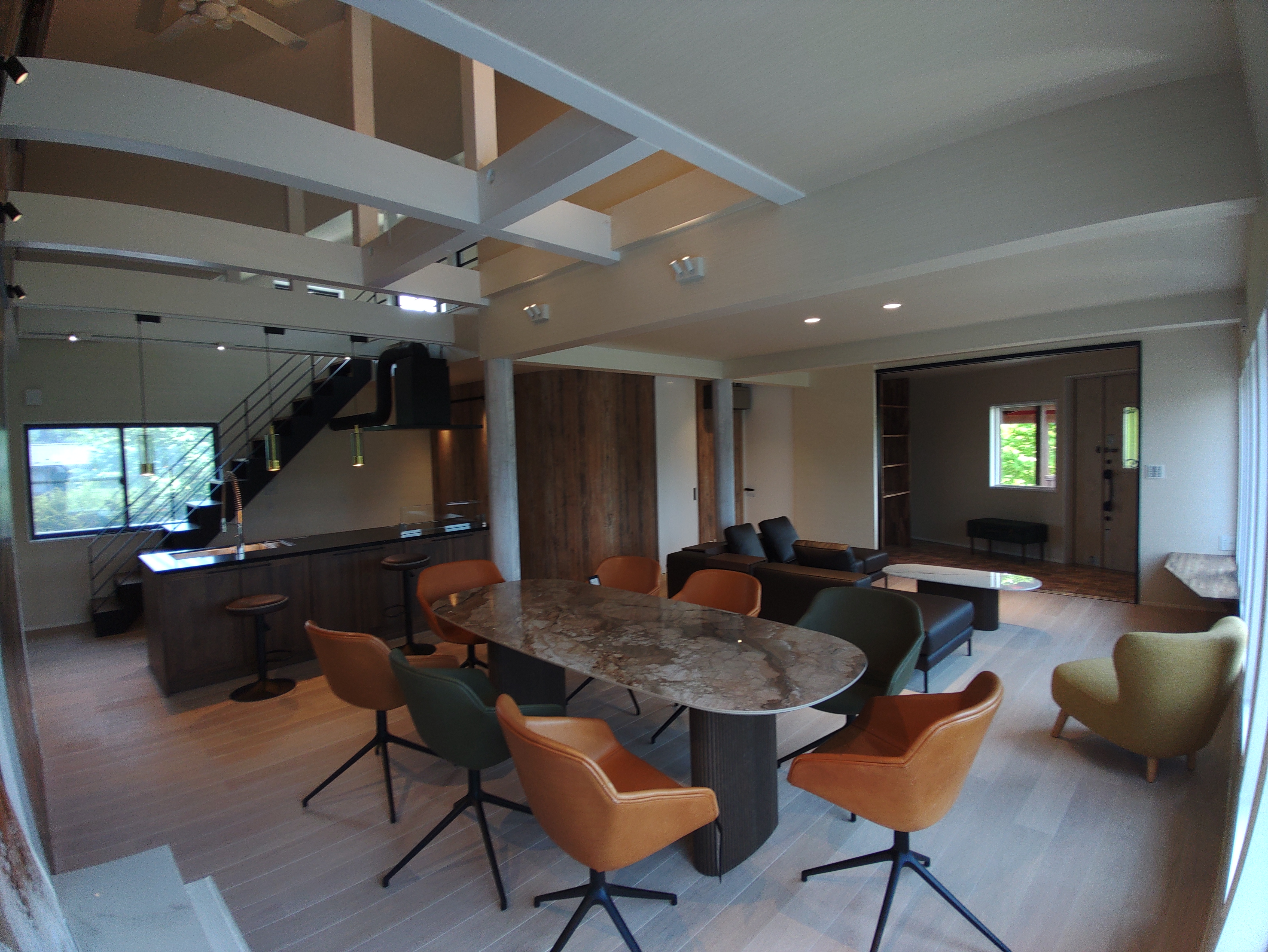 バケーション棟リビング