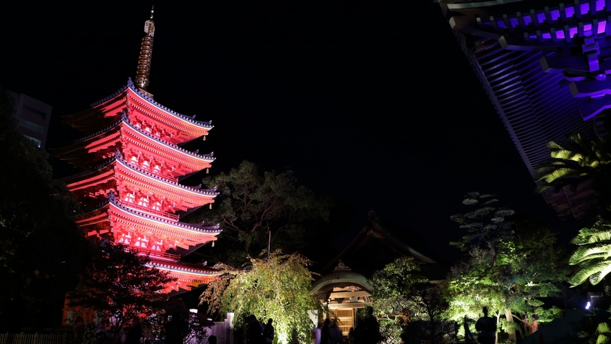 【東長寺】弘法大師創建の日本最古の密教寺院。当館より徒歩15分。