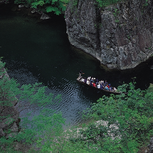 【三段峡】西日本でも有数の渓谷美を誇ります