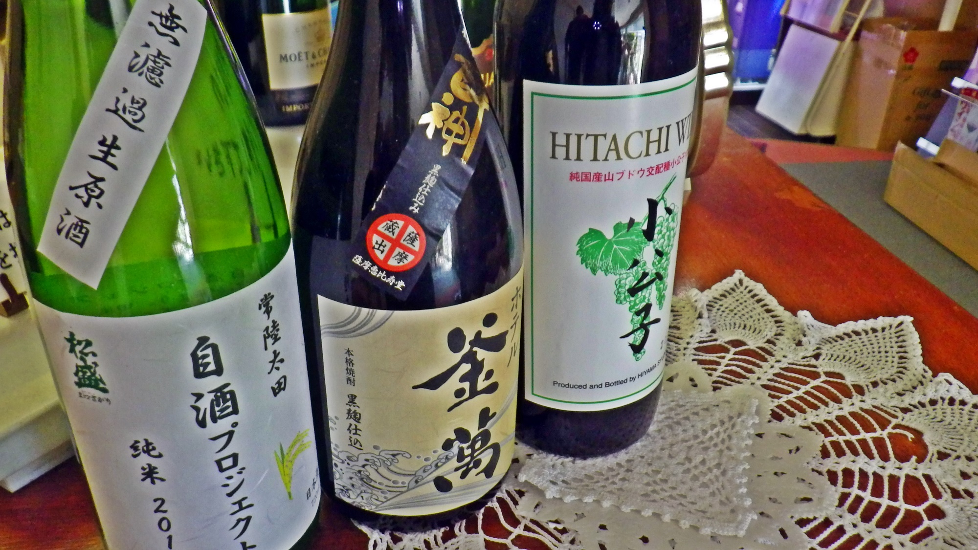 *【日本酒】当館オリジナルのお酒もございます。
