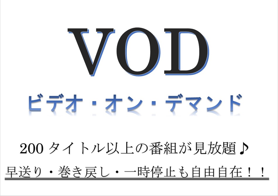 朝食バイキング付【VODルームシアター見放題プラン】