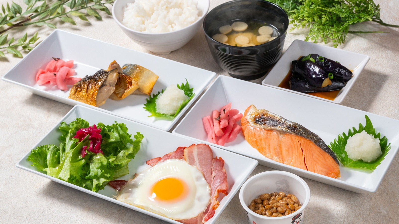 【朝食付き】PRONTOの選べる朝食付【アパは映画もアニメも見放題】