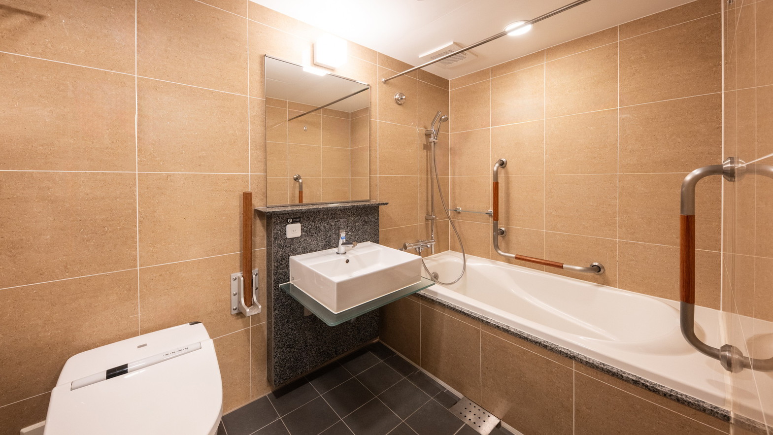 デラックスツインルームバスルーム