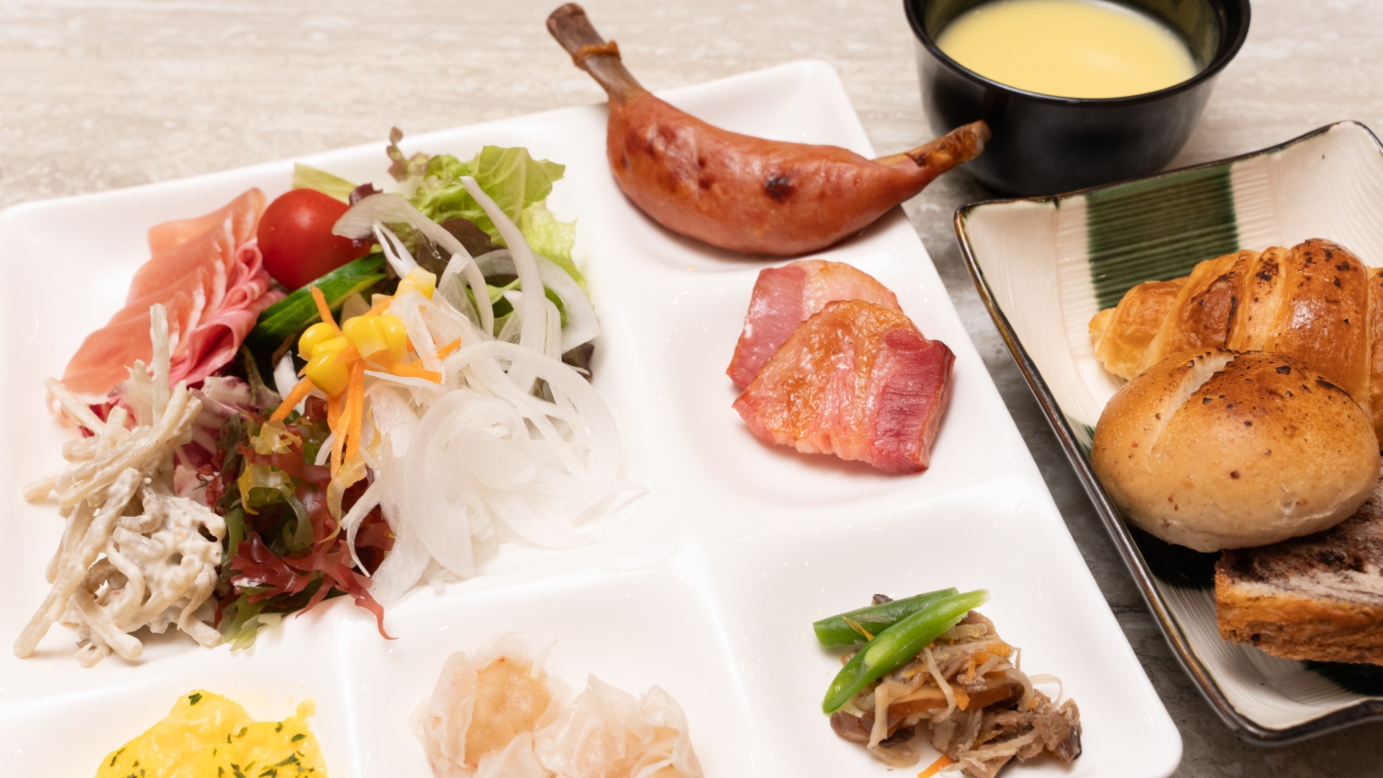 ［朝食ビュッフェ］