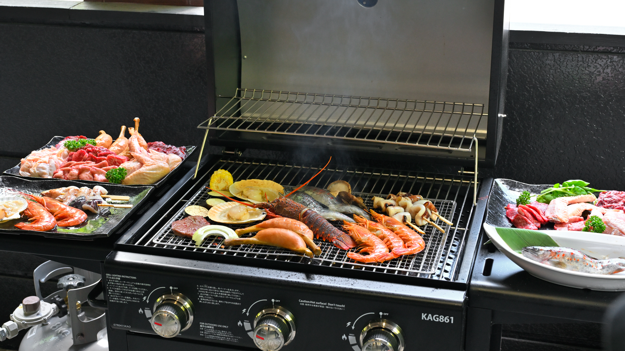 ［手ぶらでBBQ］