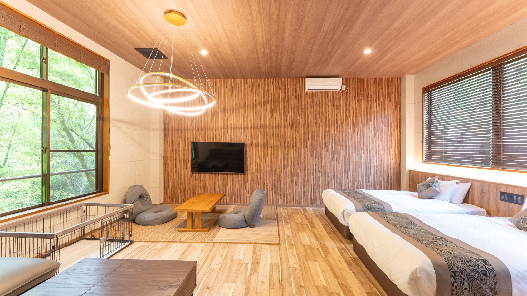 〈Annex館〉【ペット同伴客室】 半露天風呂付（60㎡）