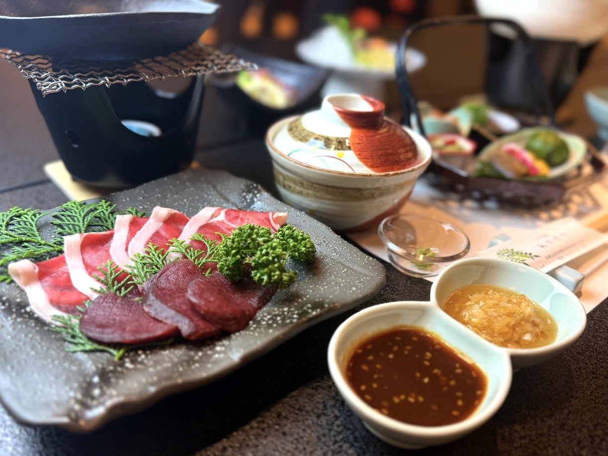 ［山の恵み］１泊２食・裏高野ジビエ満喫プラン