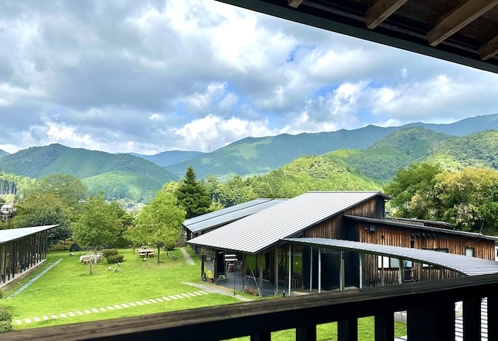 ベランダからの眺望