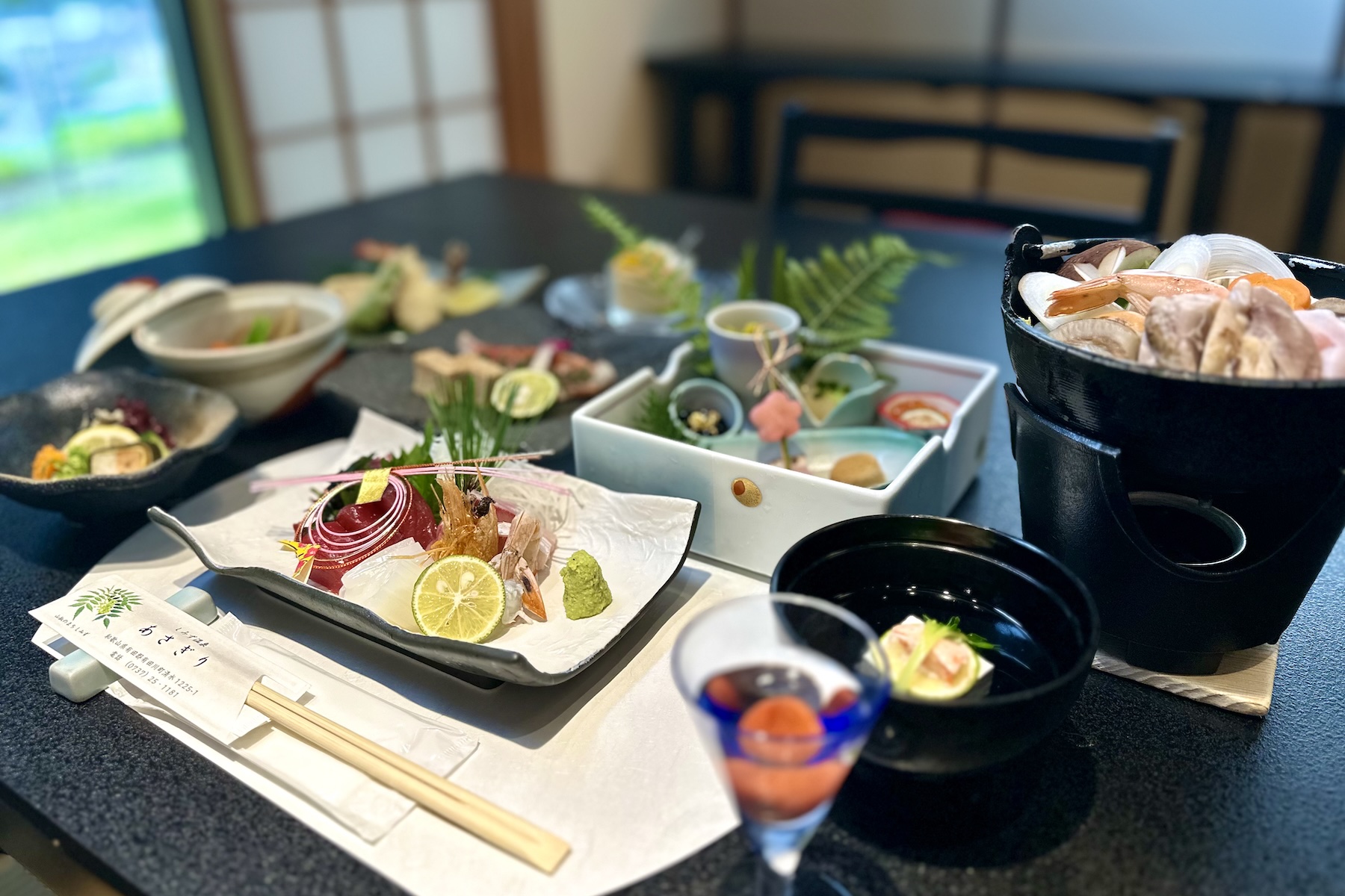 お食事例（迎春特別料理の一例）