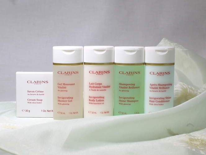 アメニティバイキング「CLARINS」