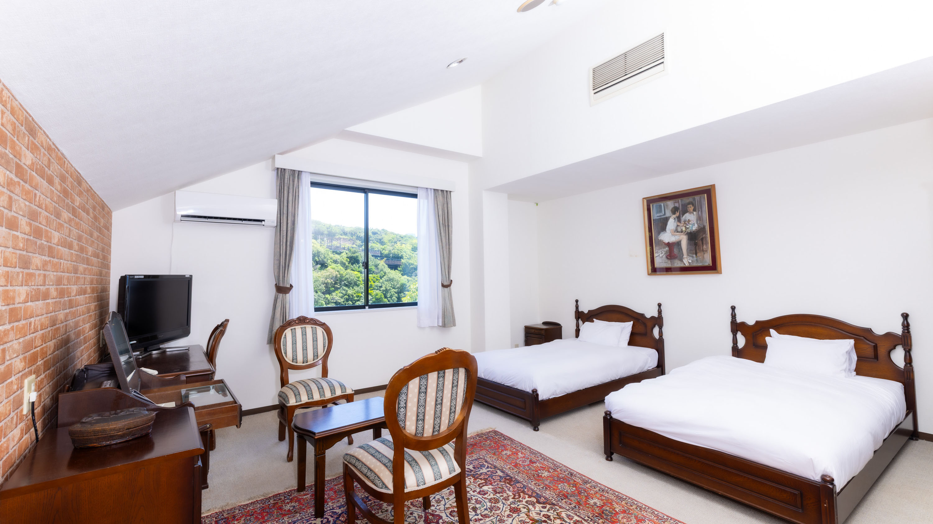 デラックスツインルーム※バストイレ付き