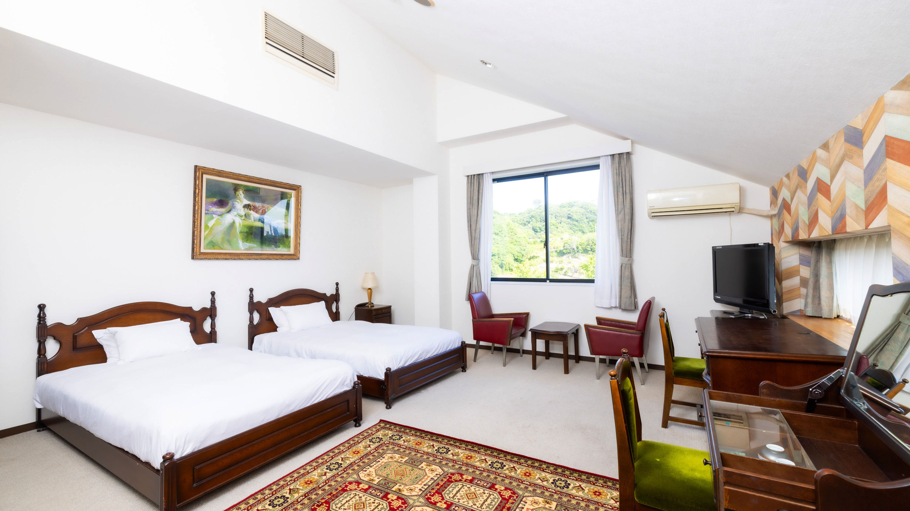 デラックスツインルーム※バストイレ付き