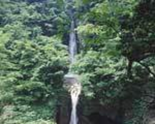 大山滝-日本の滝100選にも入る落差37ｍの2段滝