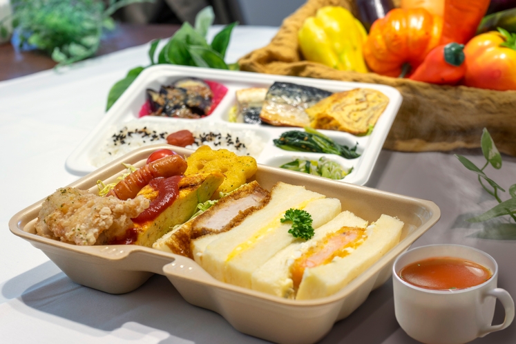 朝食弁当（スープ付）