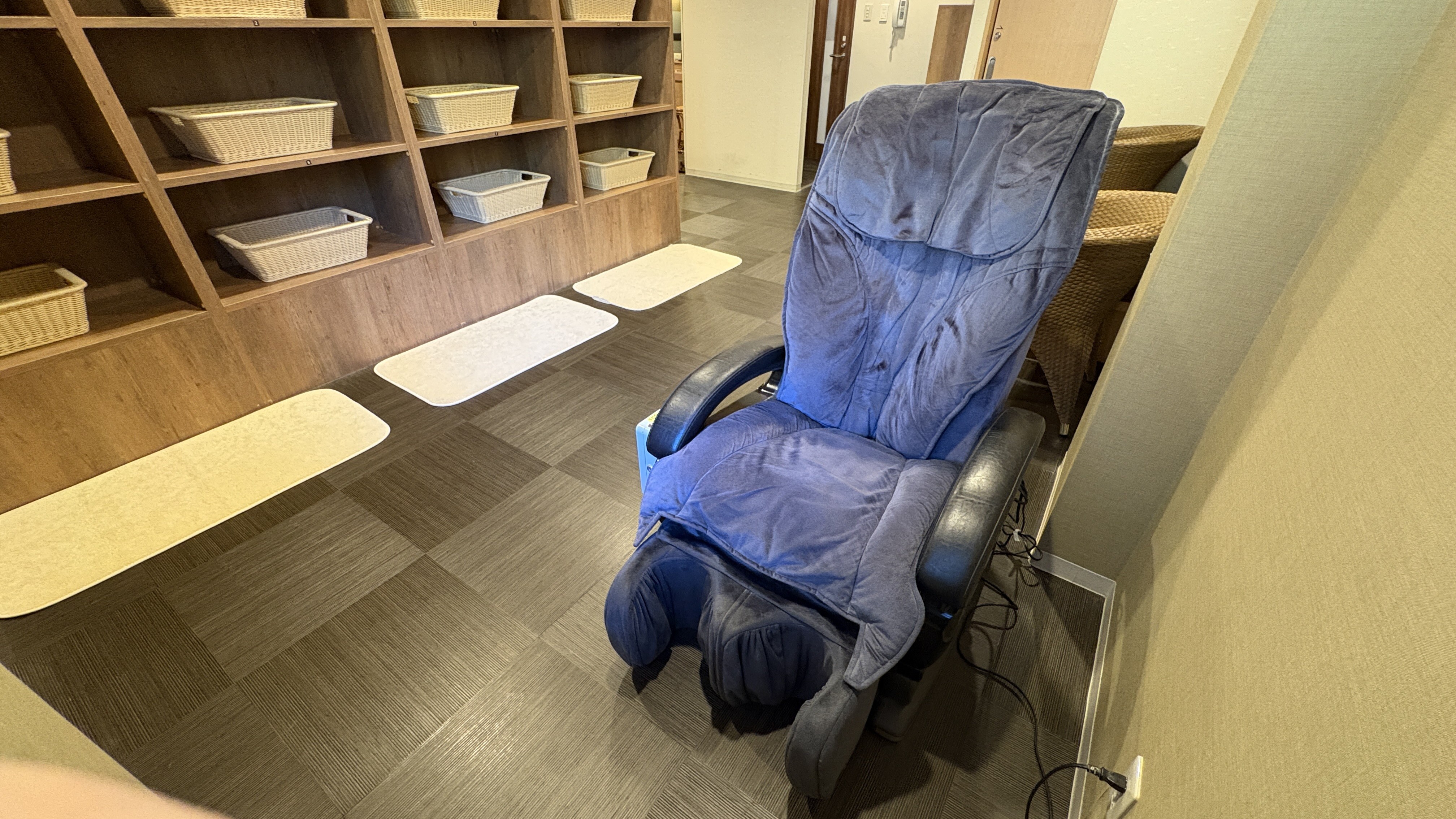 男性大浴場脱衣室