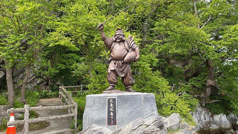 神明崎　恵比寿像