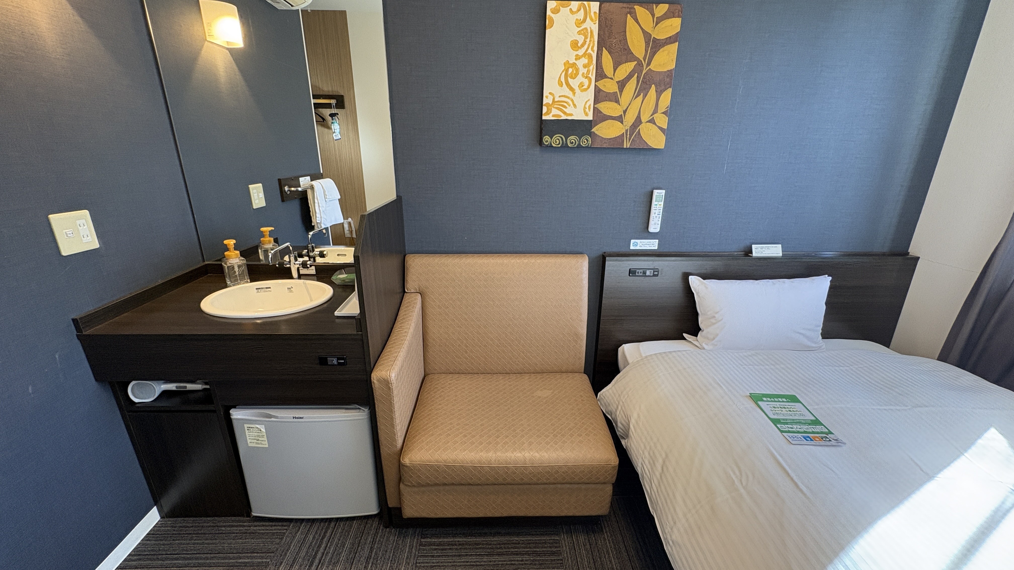 シングルルーム（浴室なし）