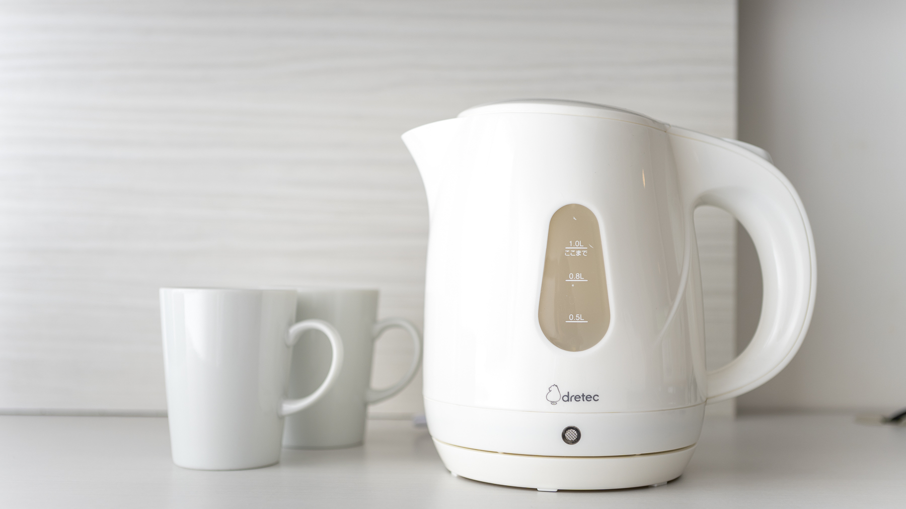 操作も簡単な電気ケトル
