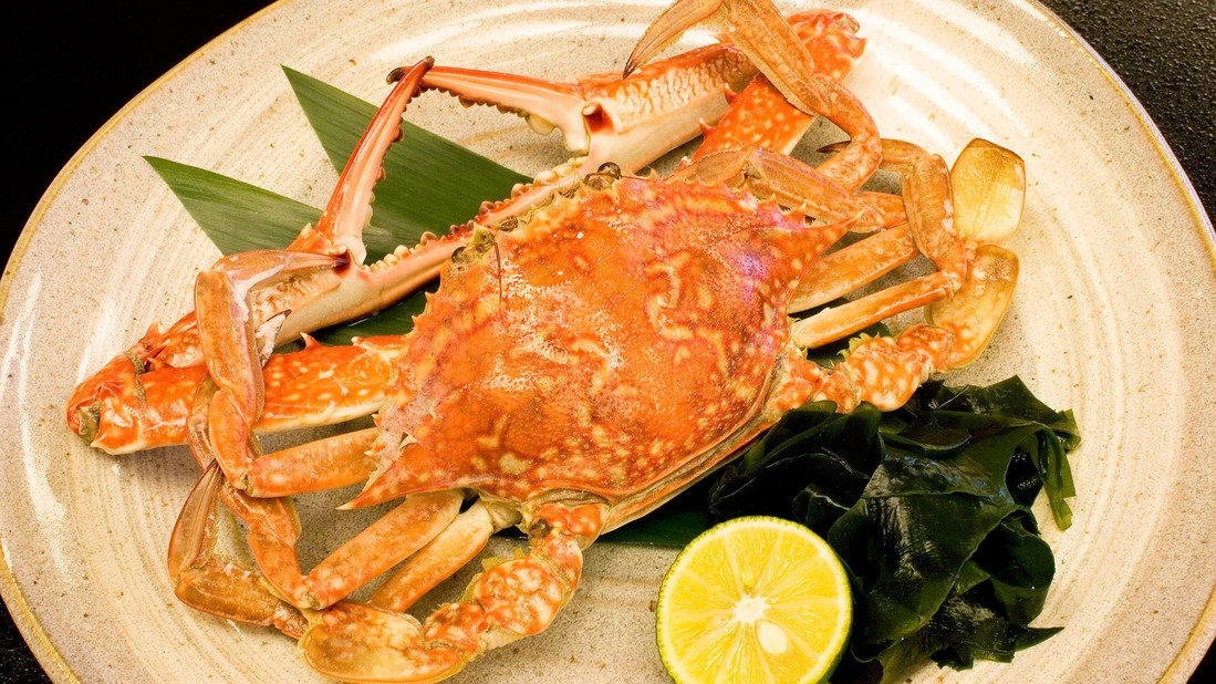 渡り蟹会席プラン＜4月〜10月＞