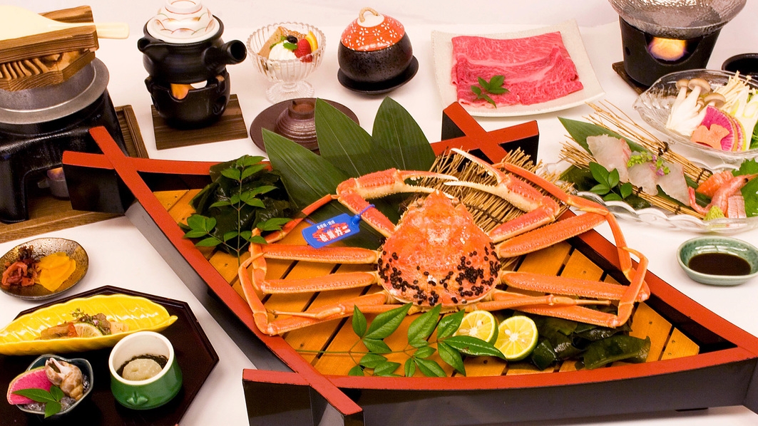 ●【お二人限定】 お二人で活蟹1匹「活蟹会席」　＜11月〜3月＞