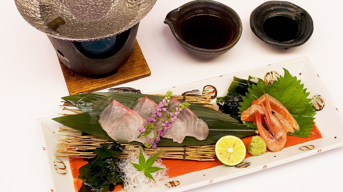 【冬旅しまね】鯛としまね和牛しゃぶしゃぶ＋姿蟹会席