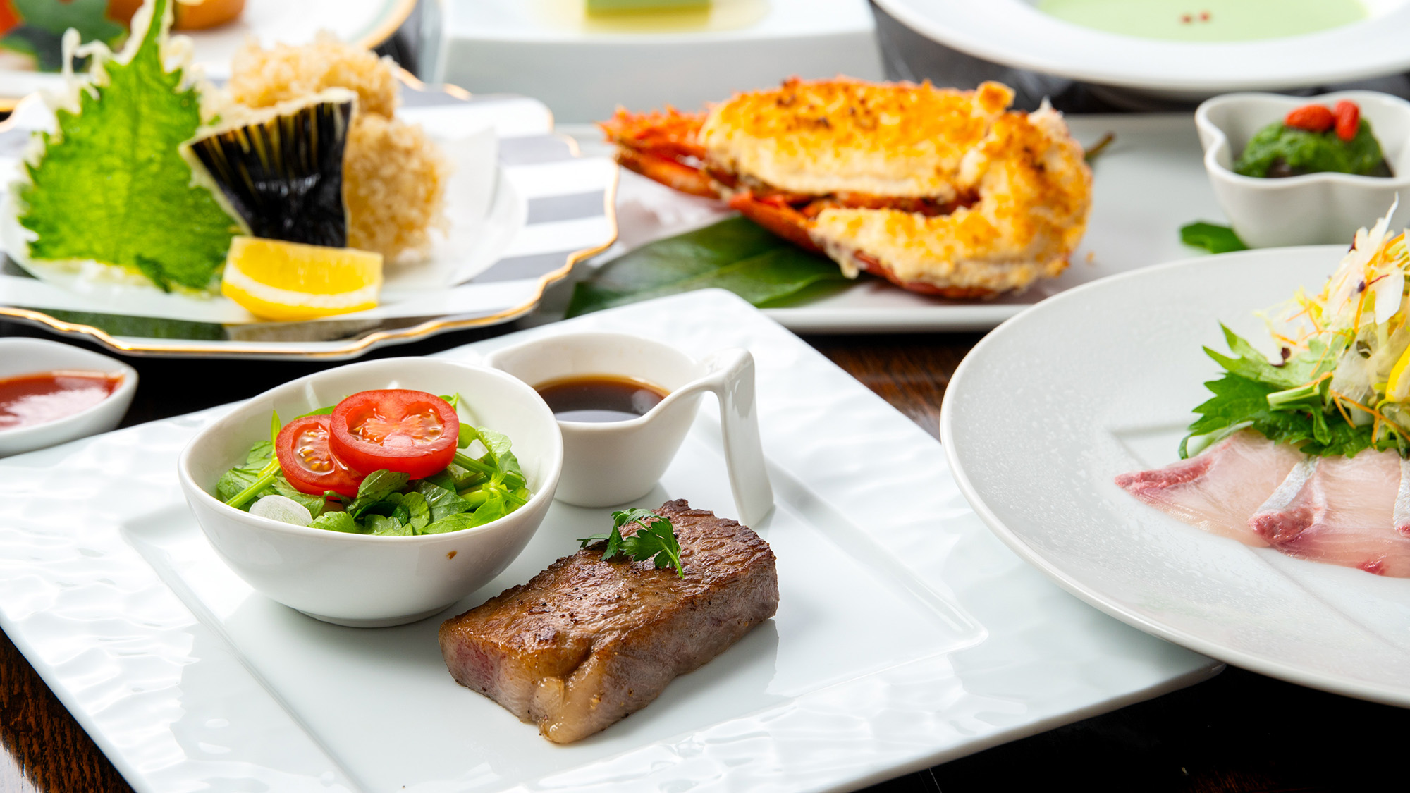 【Dinner】スタンダード_地産の厳選食材を活かした、四季を味わうディナー