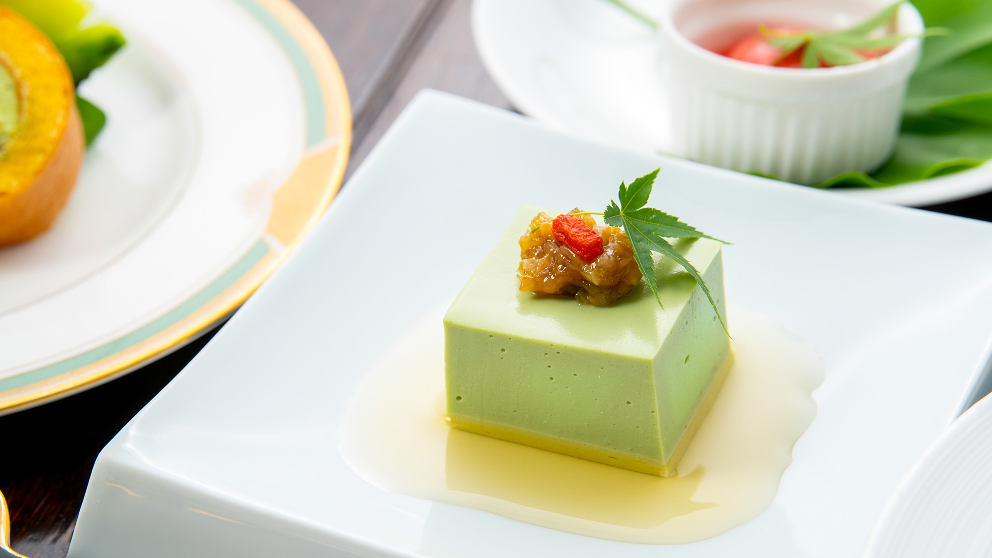 【Dinner】アボカド豆富（一例）