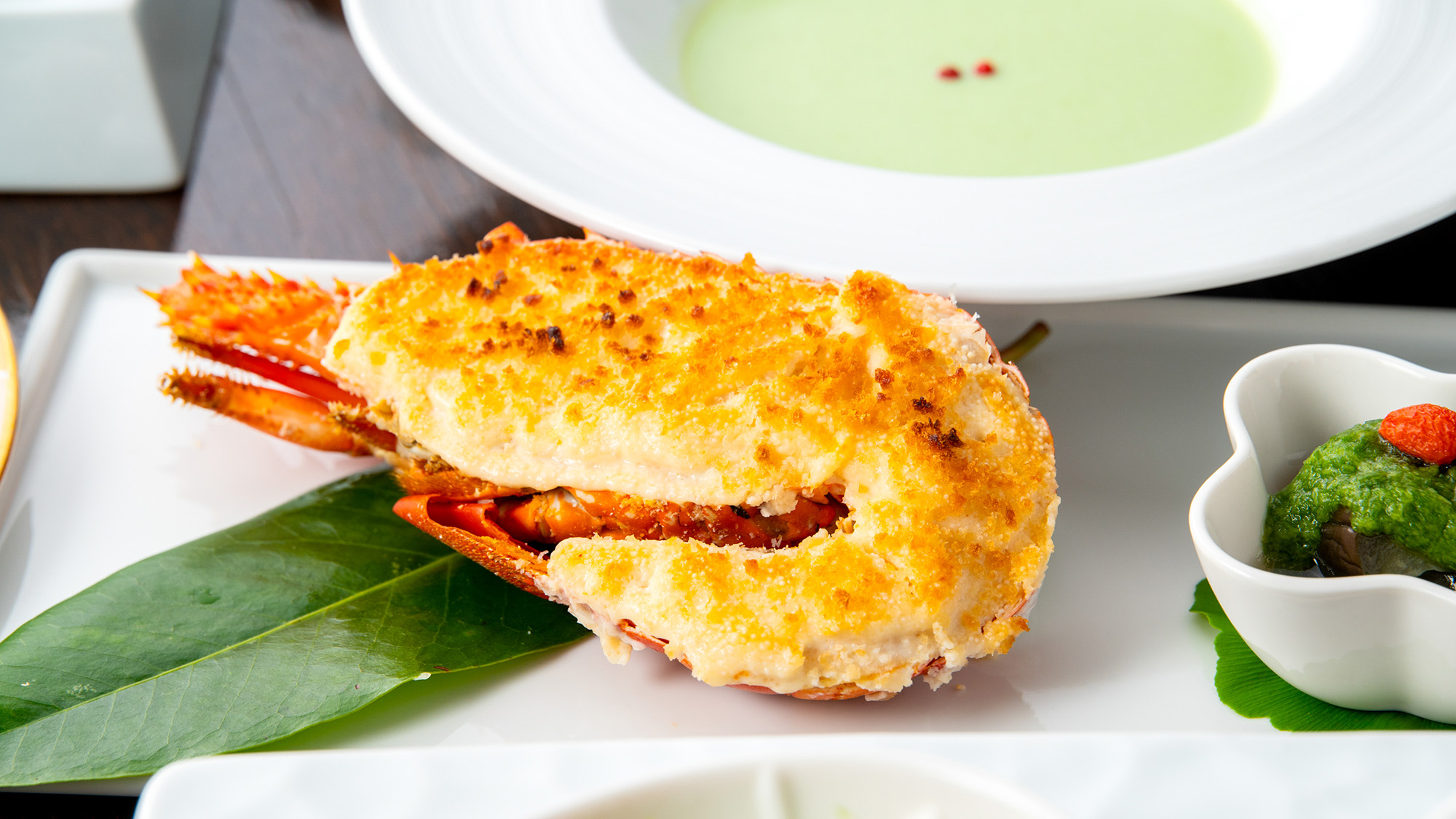 【Dinner】ロブスターのグリル（一例）