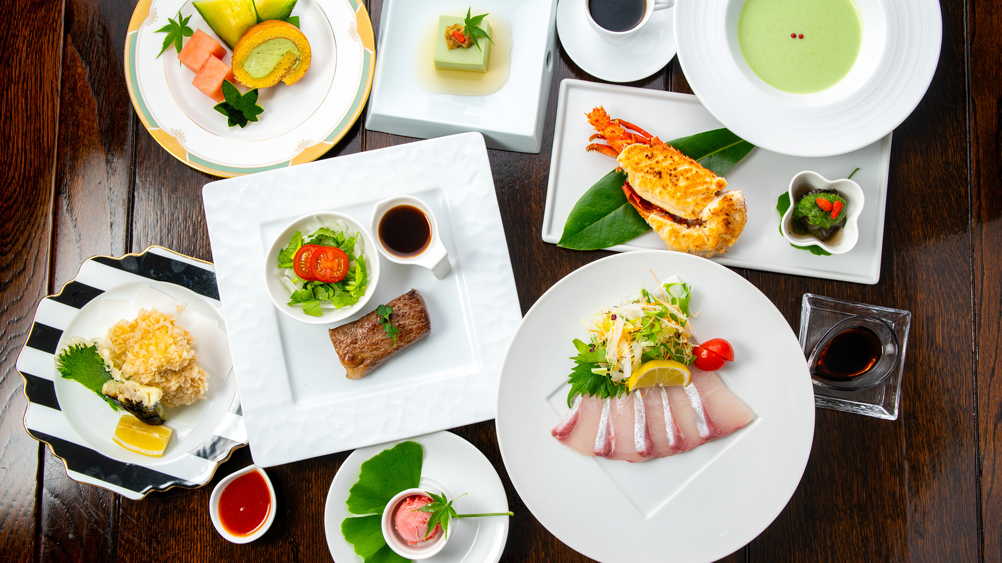 【Dinner】スタンダード_ワインにもよく合う料理長自慢の創作料理