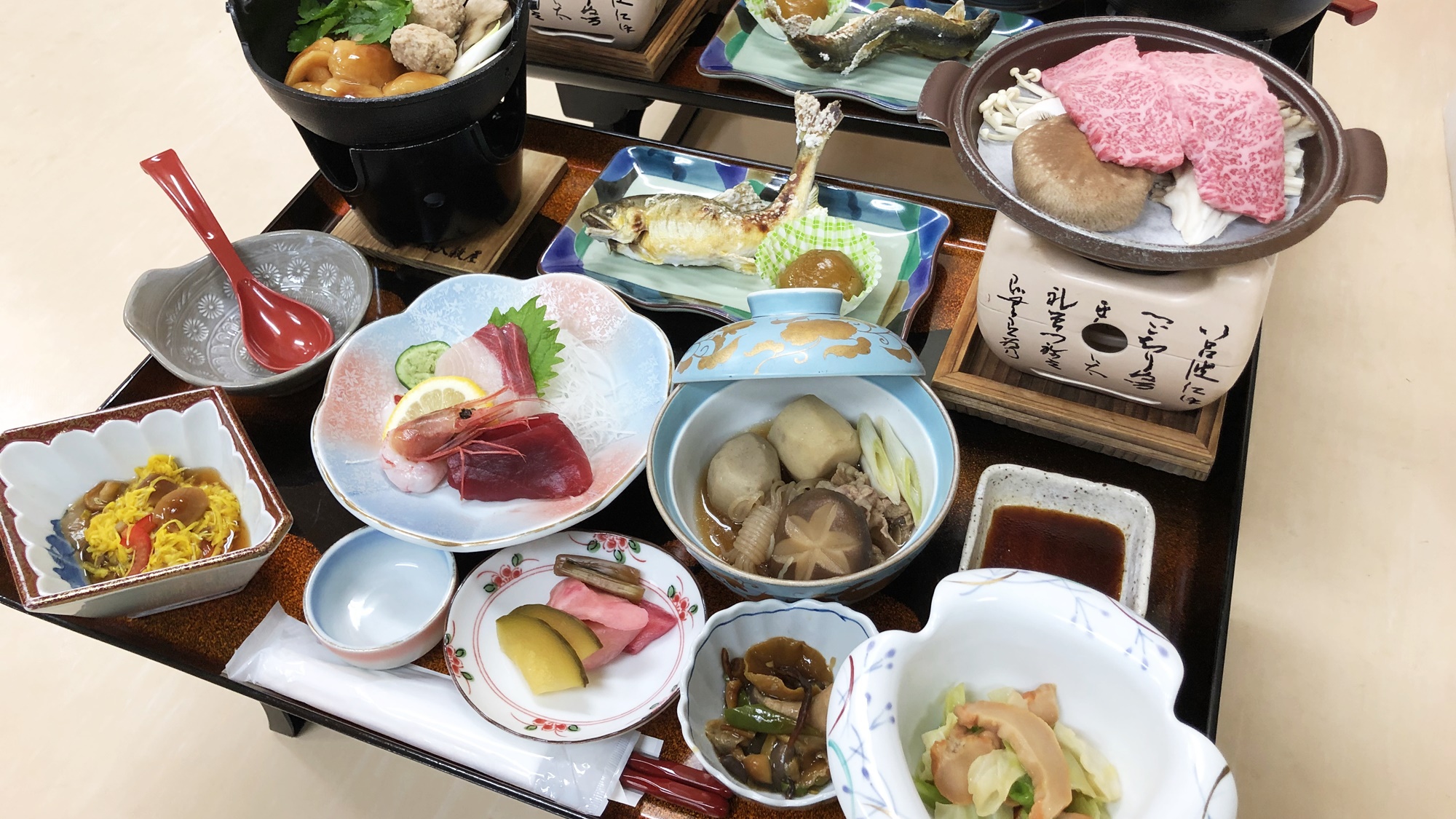 *【夕食一例】グレードアップコース