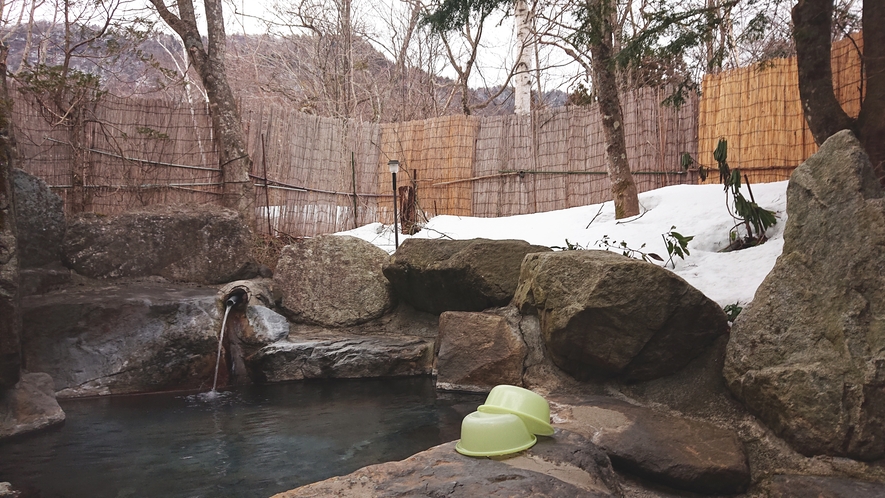 *新平湯温泉の中でも最も温泉の状態が良い湯が当館には流れております。