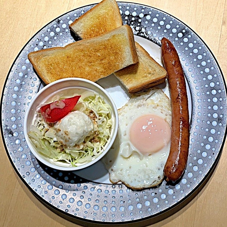 【選べる朝食付き】3つのメニューよりチョイス！栄養＆ボリューム満点の朝食セット＜嬉しいドリンク付き＞
