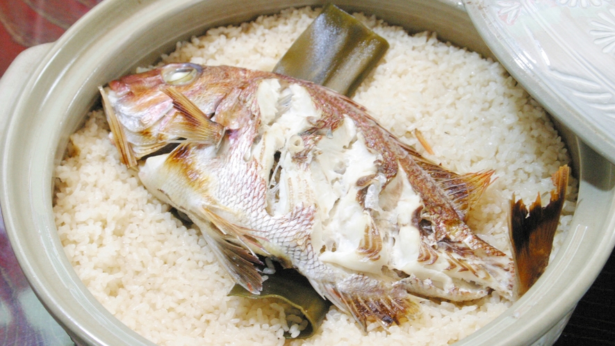 鯛めし◆旨みたっぷりな篠島の鯛をご飯と一緒に♪