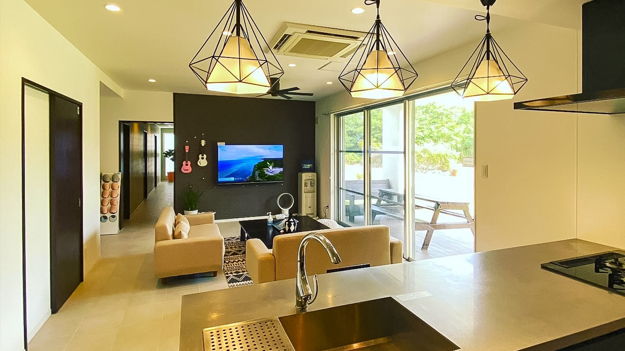 ・270㎝の大型キッチン♪