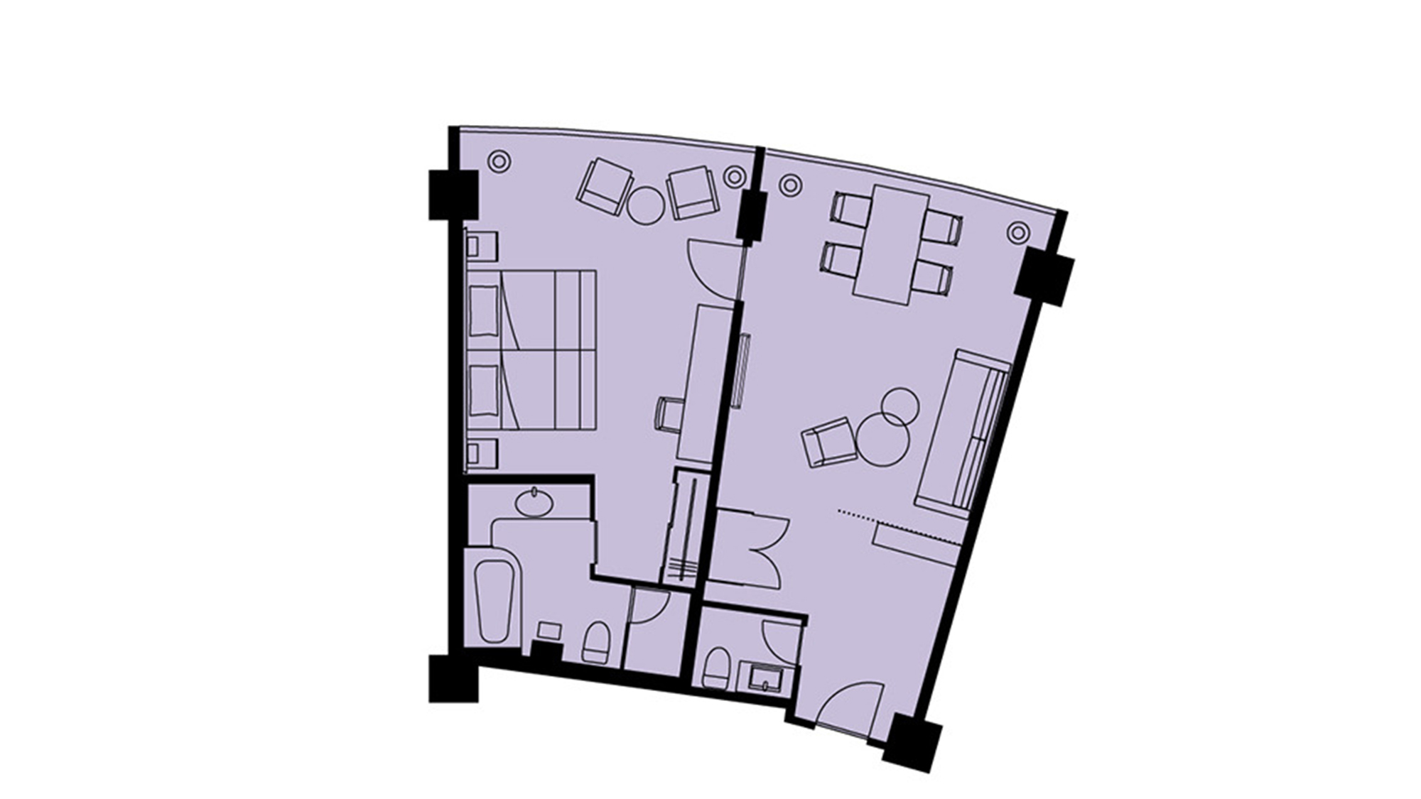 クラブスイート7階図面
