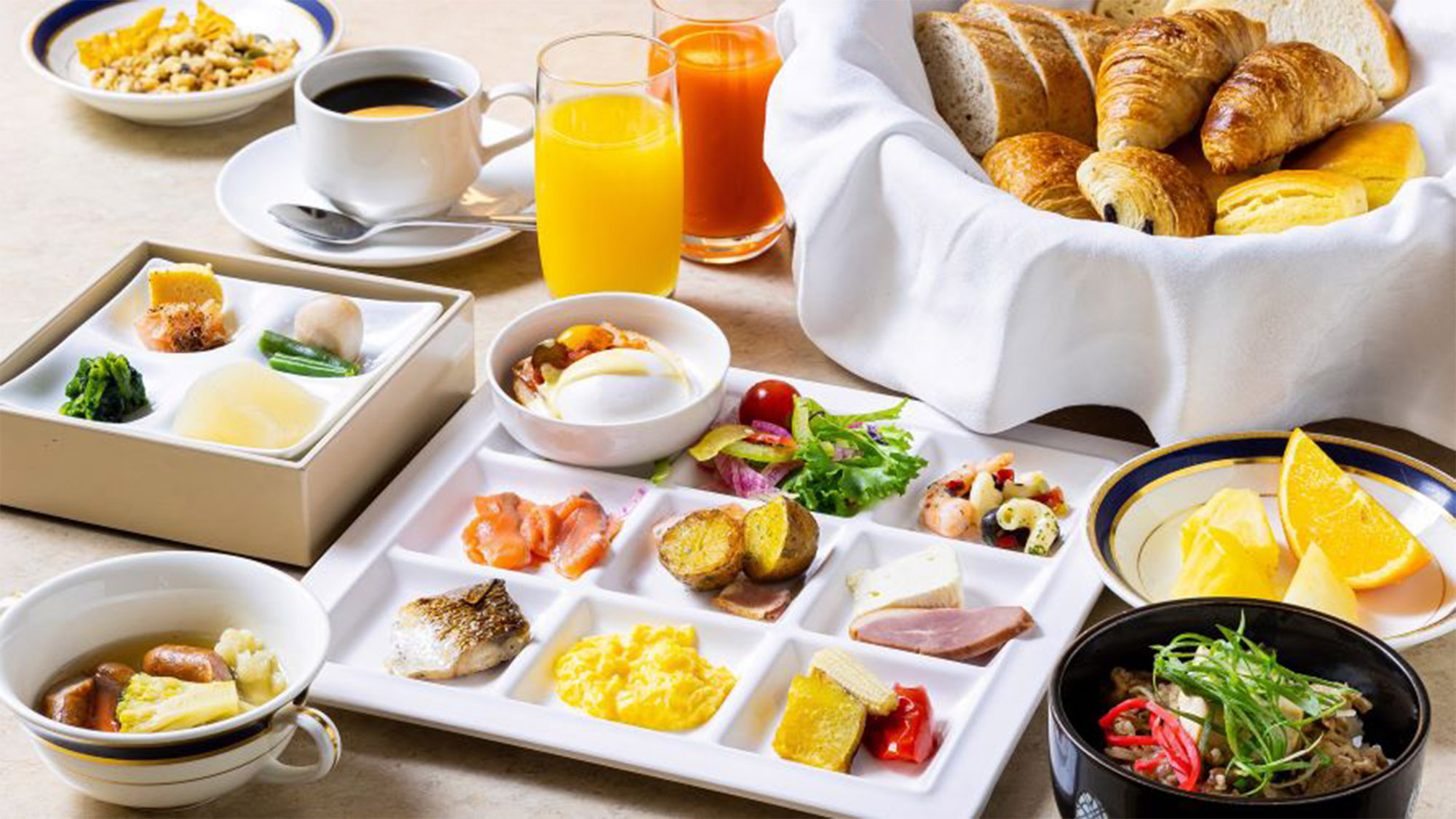 朝食ブッフェ イメージ（集合）