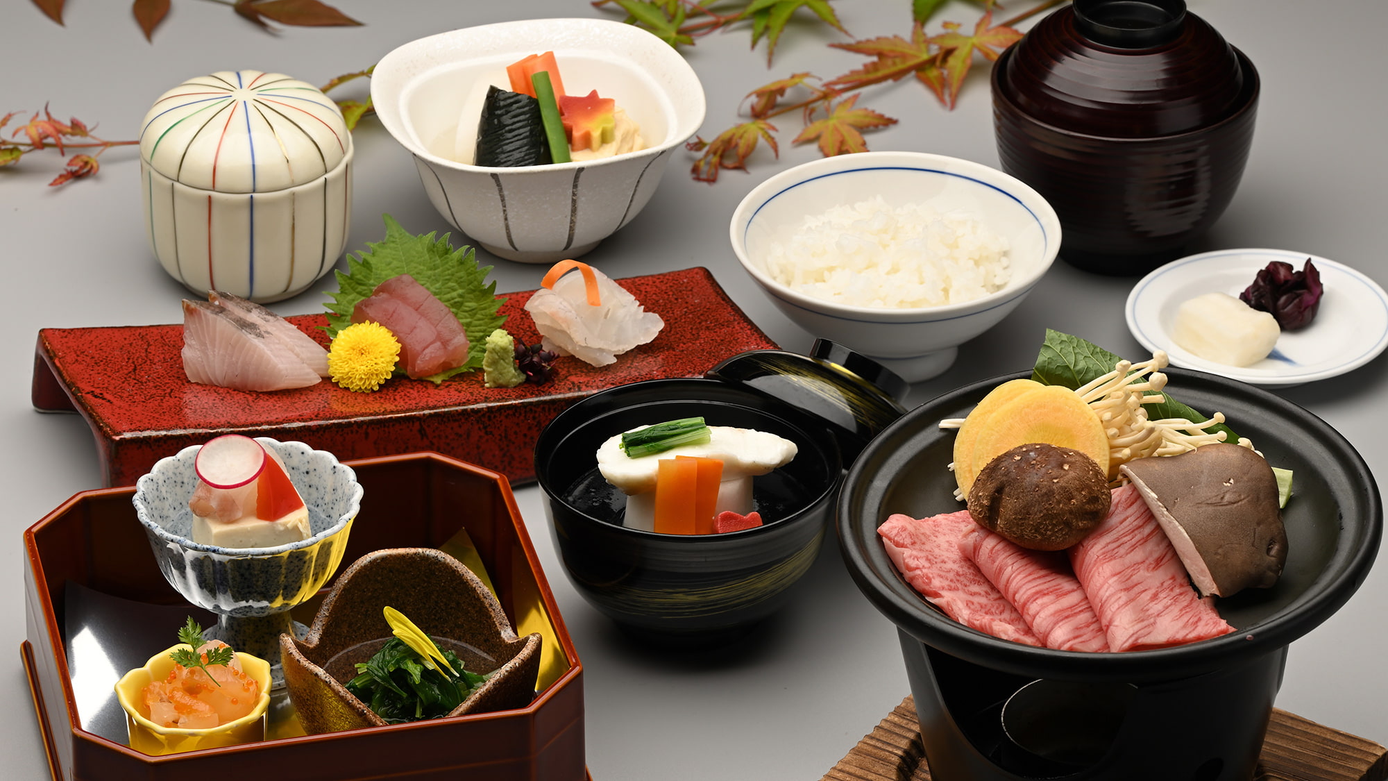 日本料理宝ヶ池　会席ディナー付きプラン（2024.5・6月）