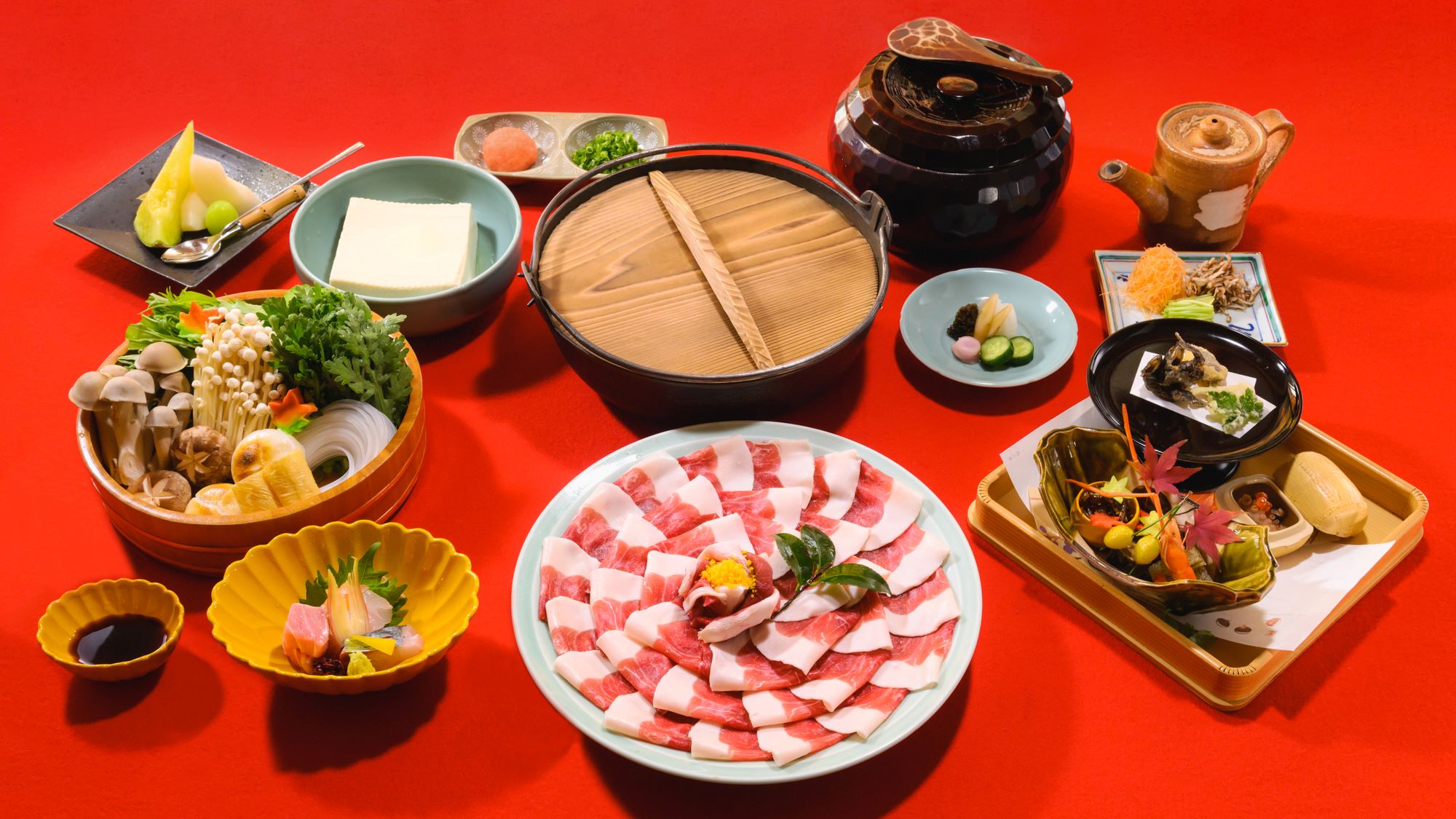 12月～２月限定　貴船ひろやで里山料理をお召し上がりください。