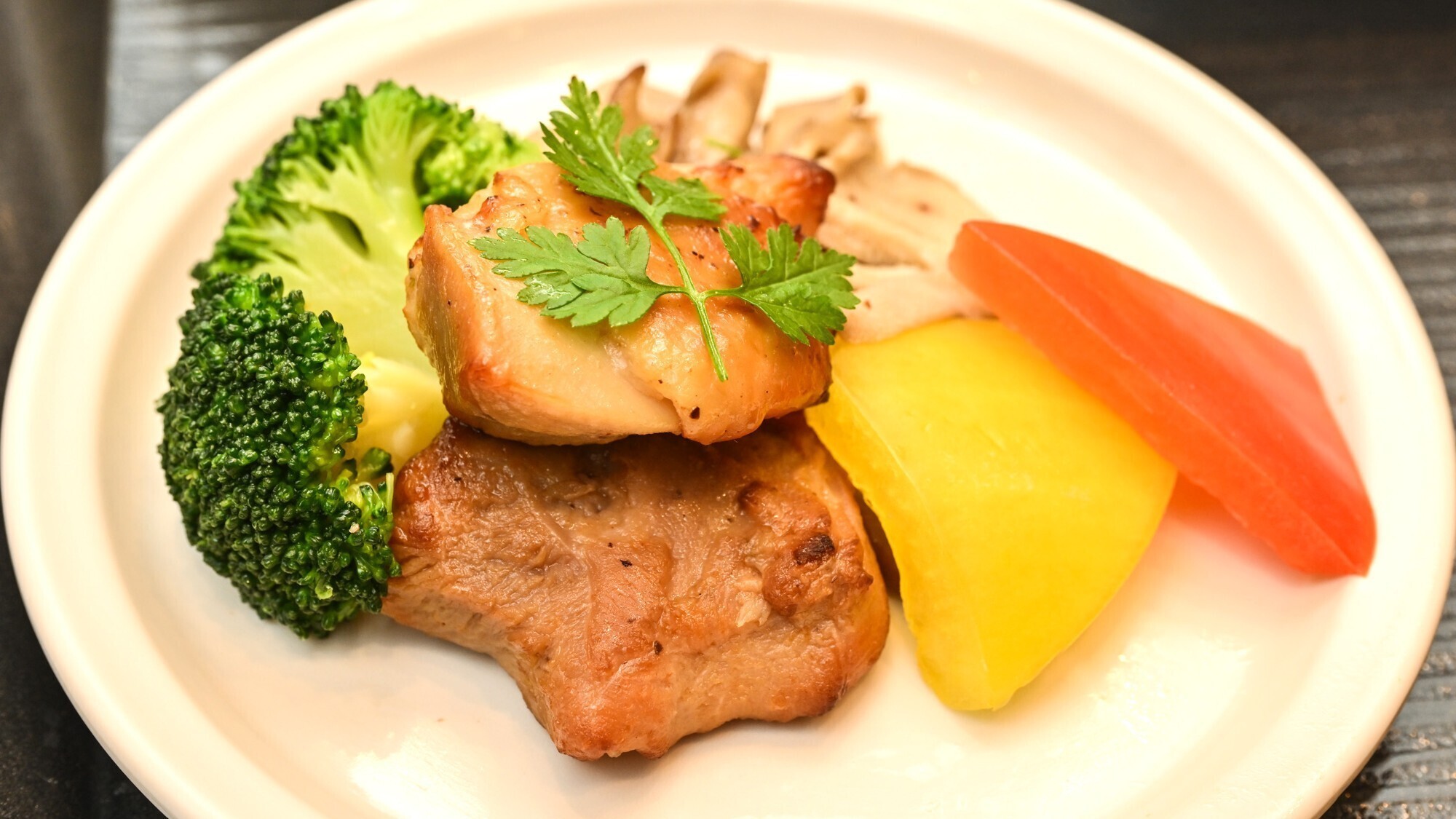 朝食「盛り付け例（洋食）」