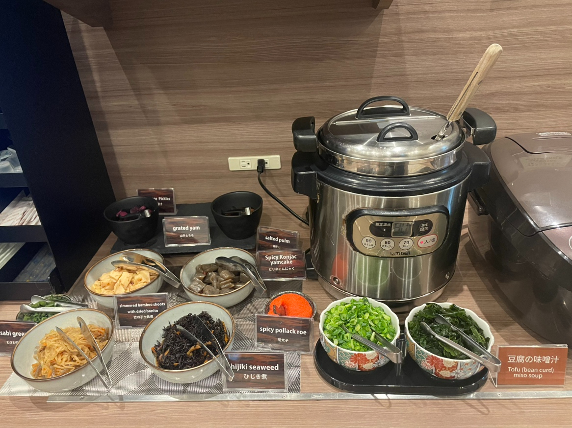 味噌汁コーナー