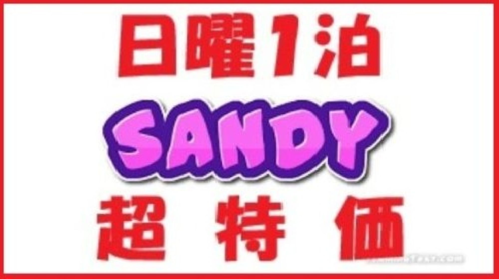 日曜１泊限定超特価