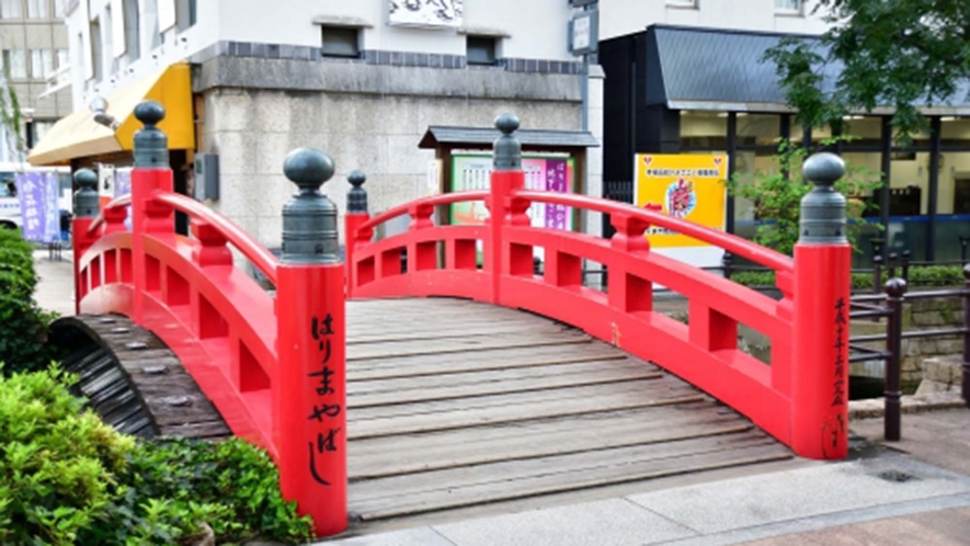 ・【はりまや橋】高知市中心部にございます