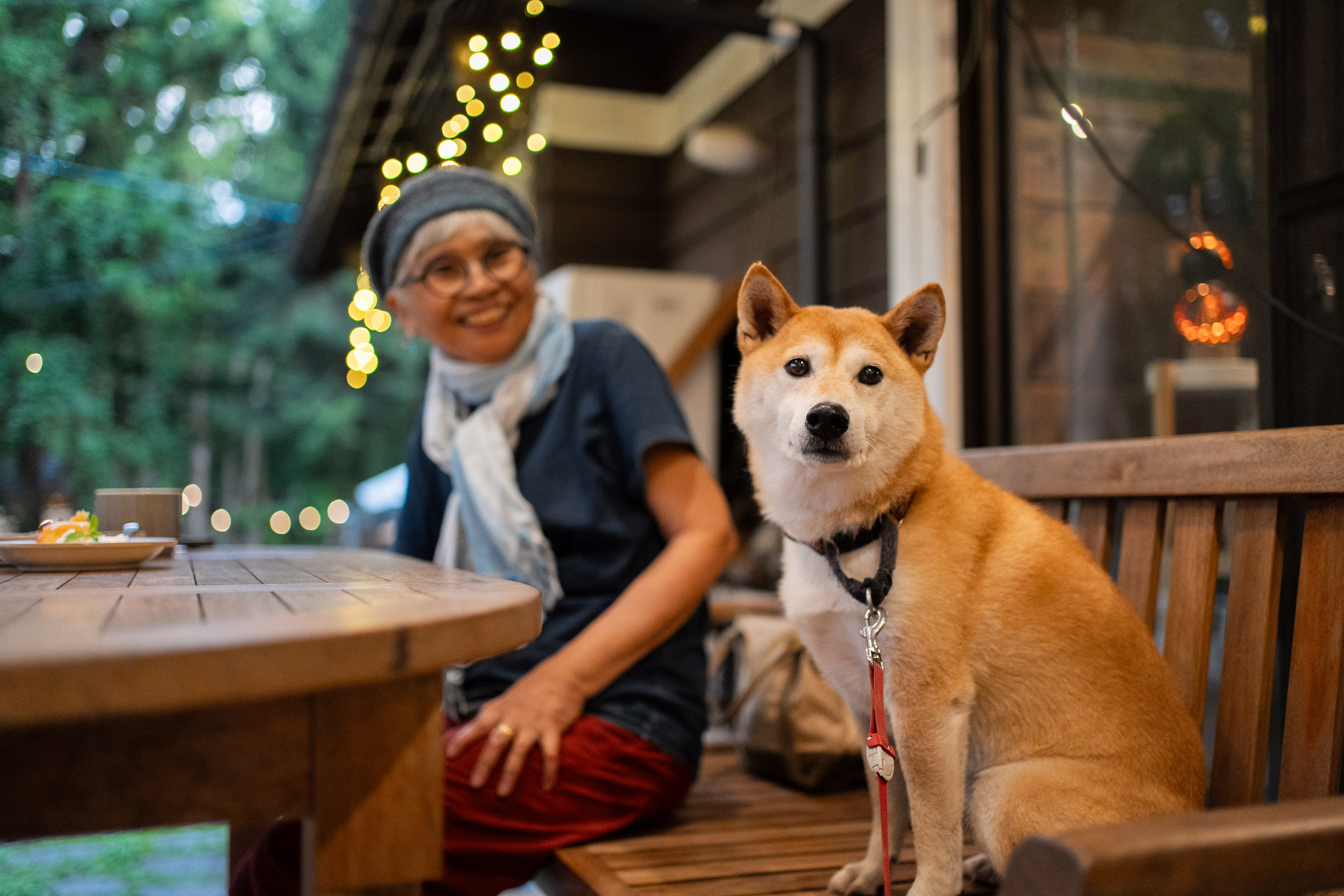 レストランテラス席