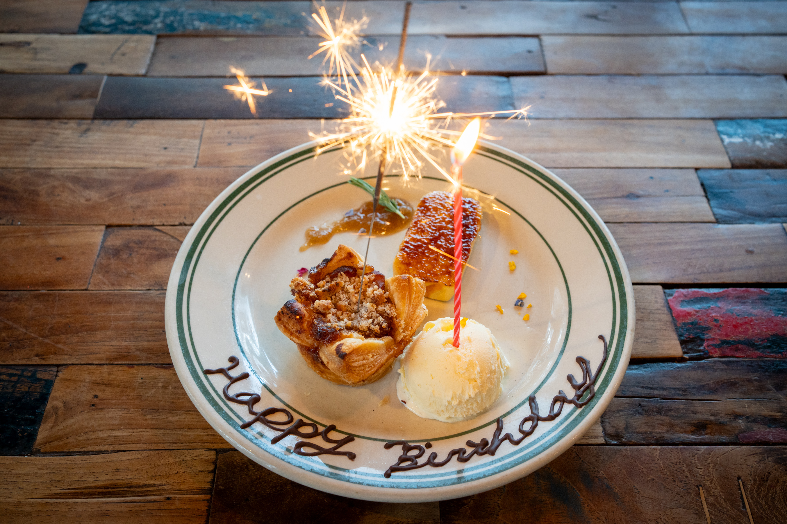 季節のデザートプレート