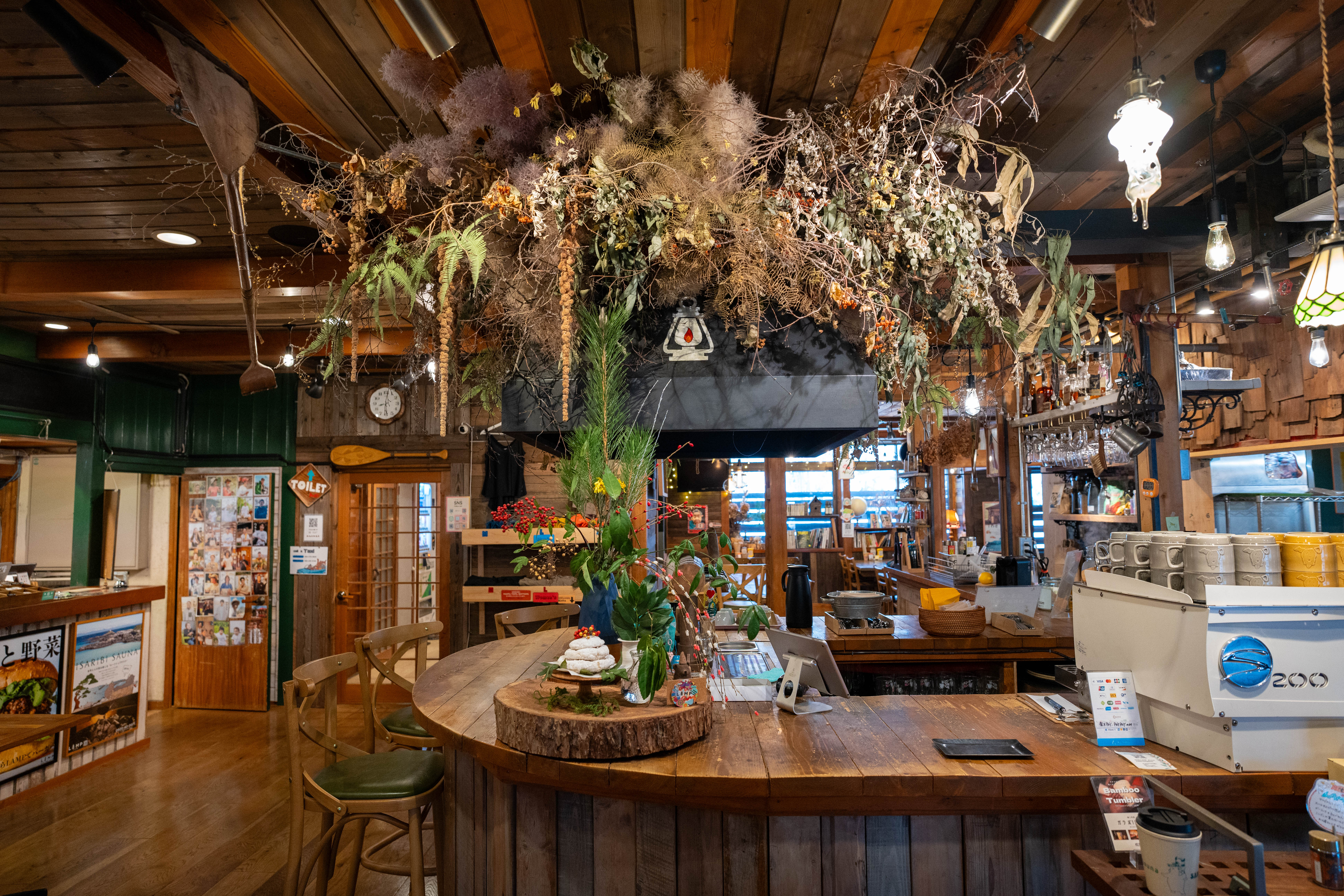 LAMP野尻湖レストラン カウンター