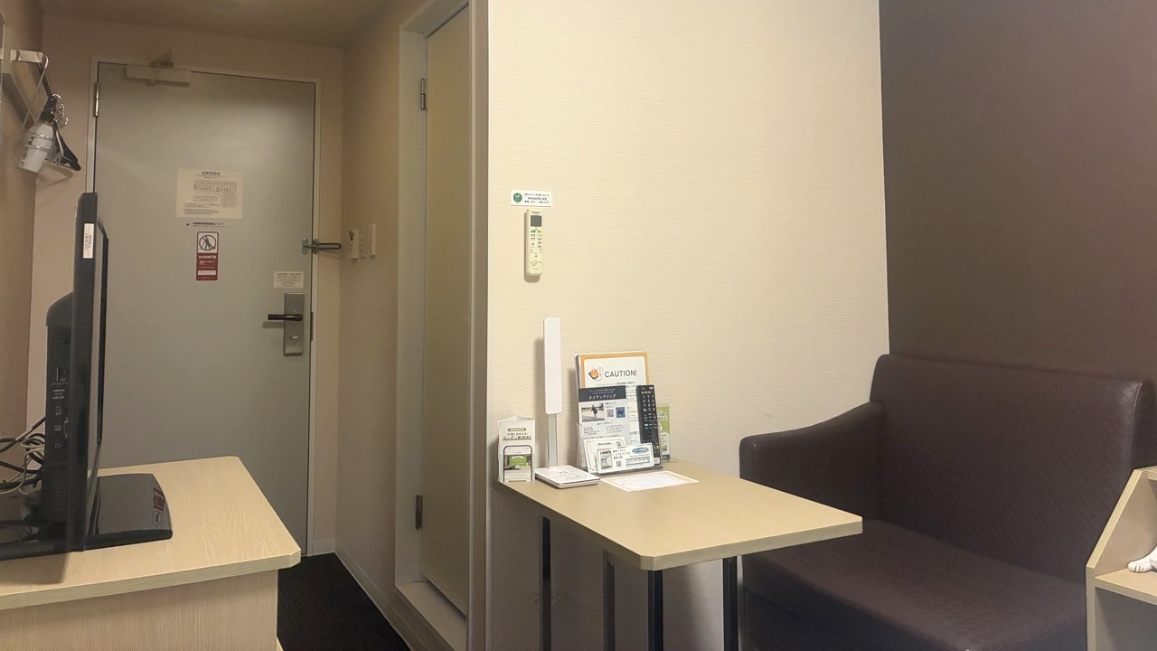 シングルルームバスルーム付